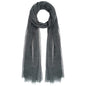 Nydotd Women Summer Cotton Linen Scarf Crinkle Long Beach Shawl Wrap hijab with Fringe - color: Dark Grey