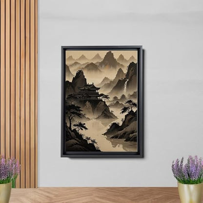 Japanese Wall Art, Minimalist Wall Art, Neutral Abstract Art, Modern Minimalist, Zen Wall Art, Zen Printed Wall Art, Japanese Art Print, Art Print, Print
