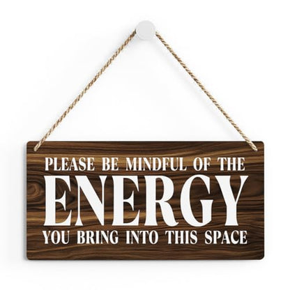 Inspirational Zen Wall Art, Positive Affirmations Wall Decor, Meditation Room Decor Spa Decor Spiritual Wall Art Decor Hanging Sign Wood Plaque Block for Home Office Bathroom Bedroom