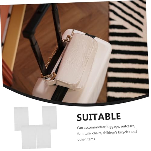 4pcs Extra Large Transparent Storage Bags Organizer Pouch Foldable Reusable Storage for Luggage Furniture and Bicycles