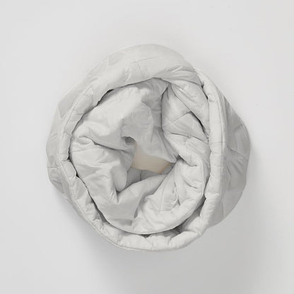 Weighted Infinity Scarf, 3 lb Sensory Shoulder Wrap for Everyday Comfort - color: Stone