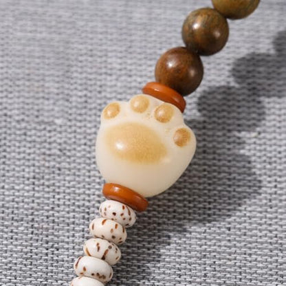 Natural Star Moon Bodhi Bracelet for Women Men Double-loop Winding Star Moon Bead Bracelet Meditatioon Healing Anxiety Relief Energy Buddha Bead Bracelets Birthday Gift - color: Bodhi 71
