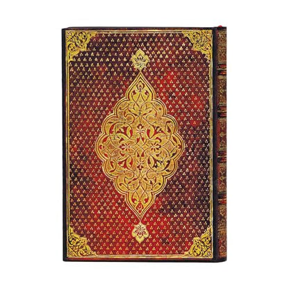 Golden Trefoil Mini Unlined Hardcover Journal, 240pg, 120GSM by Paperblanks (Golden Trefoil)