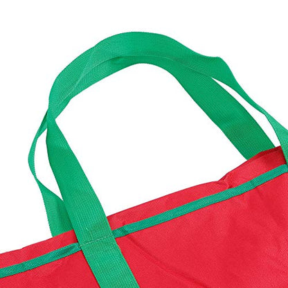 Storage Carry Case Travel Carrying Bag Large Capacity Collapsible Versatile Storage Bag for Outdoor Home Furniture Cover 600D Oxford Cloth Red 45x15x20in