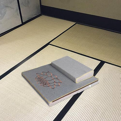 Vaveren Meditation Floor Pillow Creative Zen Pad Floor Mat for Home Bedroom Yoga