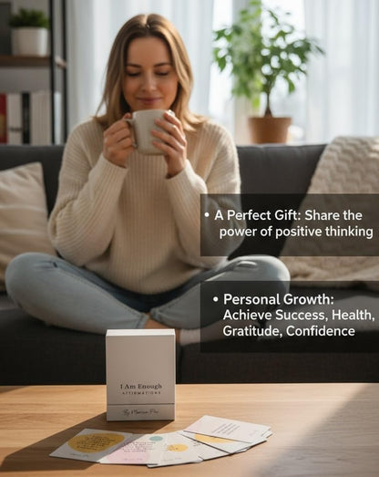 Marisa Peer Affirmation Cards – 52 Positive Mindset & Self-Love Cards – Daily Inspiration, Daily Affirmations For Women, Encouragement Gifts For Women.