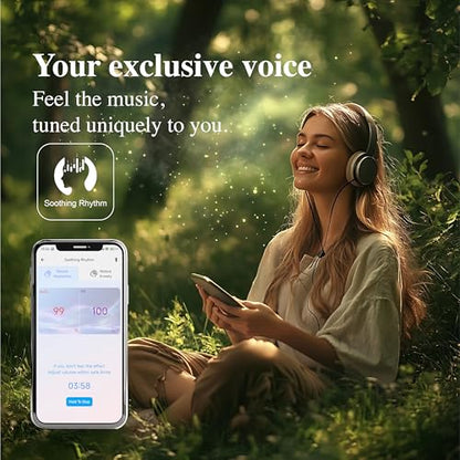 Mindful Melodies: Personalized Bio-Soothing System, Sleep Music Therapy, Relieve Migraines,Real-Time Audio Sessions for Deeper Relaxation & Focus
