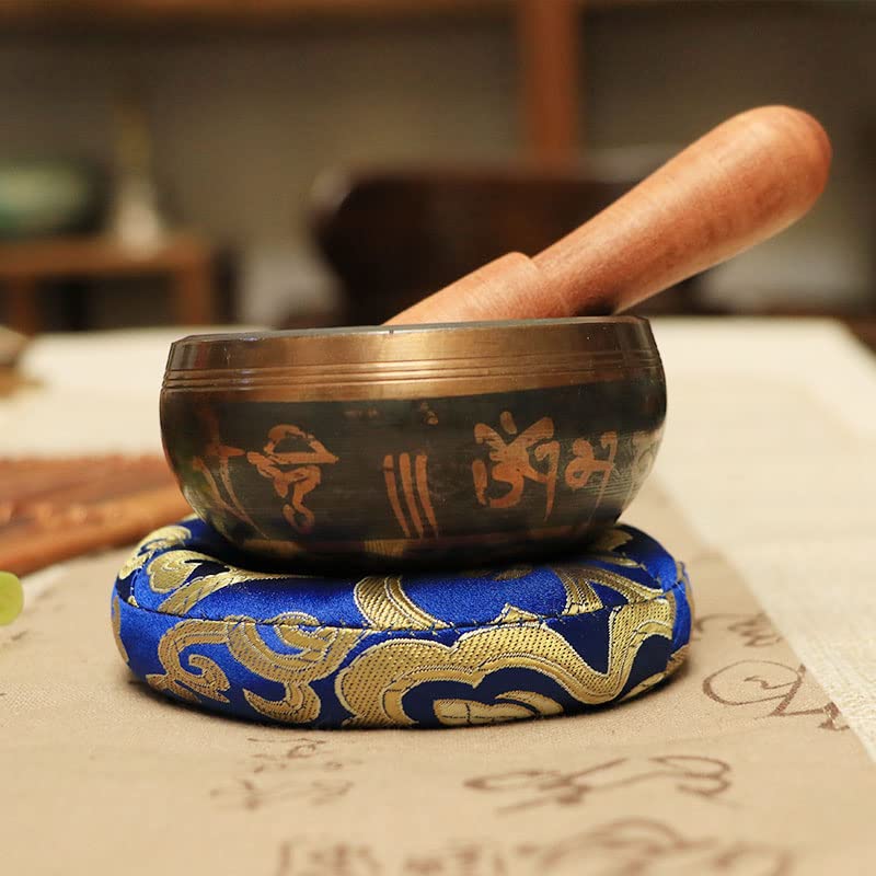 8cm Meditation Bowl Singing Bowl Offering Bowl Handmade for Yoga Chakra Healing Meditation Mindfulness Relaxaion