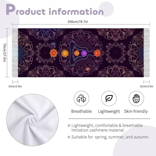 Fashion Scarves Soft Cashmere Feel Pashmina Wrap Shawl Ladies