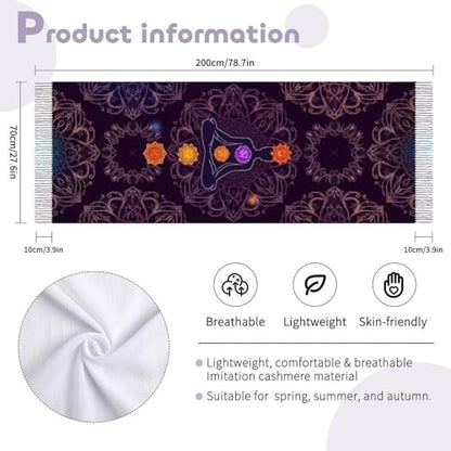 Fashion Scarves Soft Cashmere Feel Pashmina Wrap Shawl Ladies