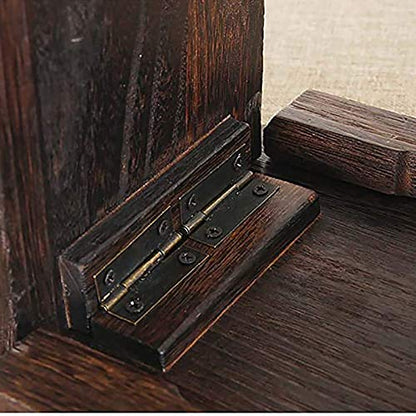 Meditation Stool Wood Yoga Stool,Foldable Meditation Bench,for Deep Meditation Strong Bearing Capacity，45 X 20cm
