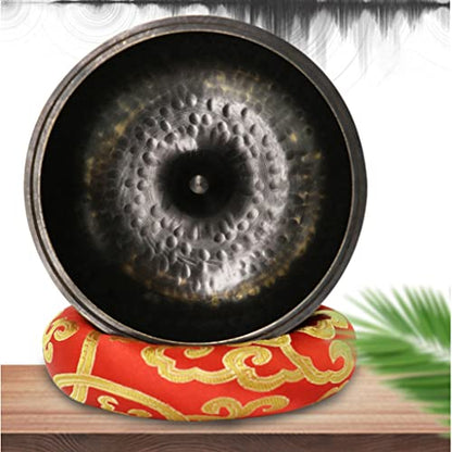 Copper Bowl Tibetan Singing Bowl Meditation Singing Bowl Japanese-Style Buddha Sound Bowl Pure Copper Bowl Dharma Device Meditation Yoga Bowl Bowl,12.5cm