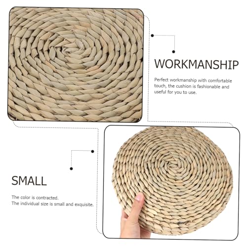 MAGICLULU Thicken Meditation Mat Hand-Made Woven Cushion Japanese Style Cotton Filled Yoga Pillow Photo Background Mat