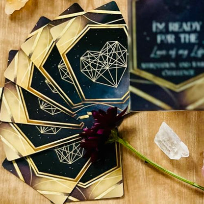 Ready for Love - Affirmation Journal Prompt Card Deck for Self-Reflection to Remove Internal Blockages + Inspire You to Reach Your Highest Potential and Manifest Your Dream Life
