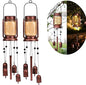 2 Pack Solar Wind Chimes for Outside, for Mom Women Grandma,Solar Mason Jar Wind Chime Light Unique Hanging Wind Chimes Outdoor,IP65 Waterproof, Yard Garden Terrace Courtyard - size: 2 pack-Mason jar wind chime