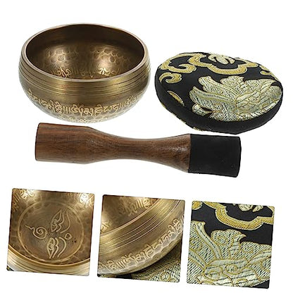 Handmade Meditation Buddha Singing Bowl Yoga Meditation Bowl Decor Relaxing