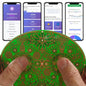Portal Plate - Meditation Enhancement Tool with Consciousness Tracking - Sacred Geometry Device for Deep Spiritual Practice & Awareness Expansion - Includes Free App 5.75"×4.25"