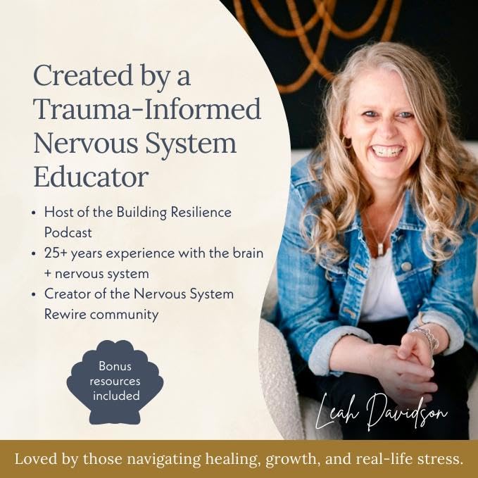 Mental Health Journal – 90 Days of Nervous System Regulation, Anxiety Relief & Emotional Resilience | Guided Daily Prompts + Safety Sequence Card + QR Bonus | Premium Hardcover Gift by a Nervous System Educator - color: Navy