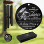 Personalized Dancer Memorial Wind Chime – “Your Memory Will Dance in Our Hearts Forever” Custom Engraved Name & Years – Sympathy Gift for Dance Lovers – Memorial Windchime Tribute Keepsake for Loss - size: DanceWC 1