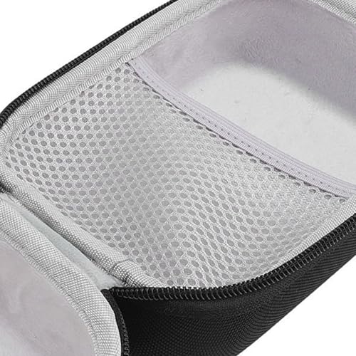 Pongnas Compact Shockproof TravelCase with Handle & Mesh PouchEVA Nylon Hard Shell Portable Storage for Accessories,