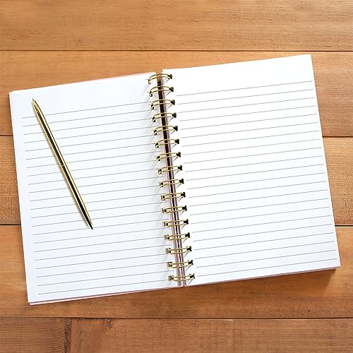 Designer Greetings, Designer Papers Flex Cover Journal with Elastic Band, Bloom Isolated Florals Design - 320 Pages (6” x 8.25”) - Back-to-School Supplies, Creative Writing, Personal Notes - style: "Bloom" Isolated Florals