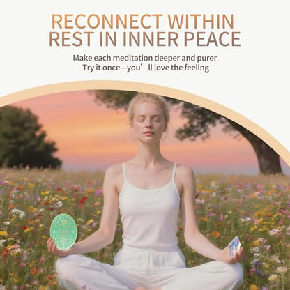 Meditation Accessories- Copper Healing Antenna With Tuning Forks for Healing Inspired Energy Regulation 3.94" ×5.92" Copper Portal for Soul Activation, Aura Cleansing & Stress Relief HCEP-01