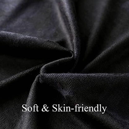 Ciormis Two Tone Silky Paisley Pashmina Shawl Scarf,Soft Women's Rave Jacquard Pashminas Wrap Scarves - color: G#. Black Floral