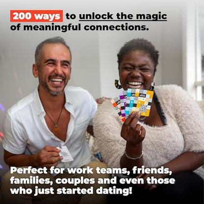 Heart 2 Heart Conversations | The i4 Neuroleader Deck | 200 Prompt Cards to Develop Deeper Connections | A Card Game for Friends, Coworkers, Family, Dates