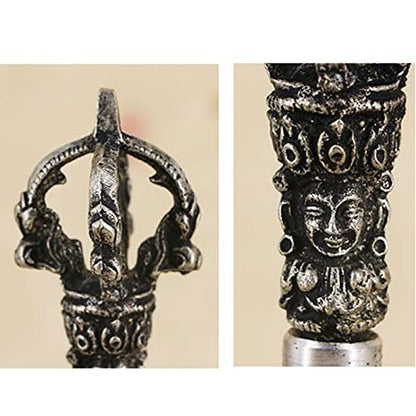 Hand Bell, Use This Bell to Help The Mind Enter A Calm, Meditative Space Or to Ring at The End of A Sound Bath to Signal Completion(6.7cm) - size: 6.7cm