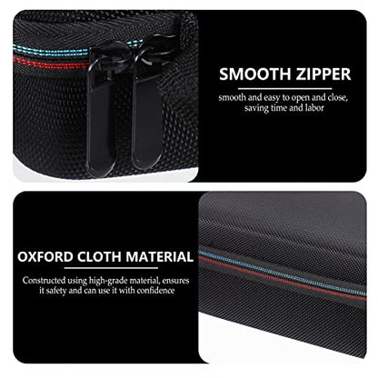 1Pc Portable Eva Pressure Storage Bag for Controllers Handheld Carry Case for Cold Equipment Lightweight Shockproof Design with Smooth Zipper Closure for Travel