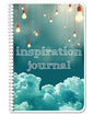 BookFactory Inspiration Journal/Gratitude Journal/Planner/Calendar/Agenda, 120 Pages - 6'' x 9'', Durable Thick Translucent Cover, Wire-O Binding (Made in USA) - size: 6" x 9", style: Inspiration