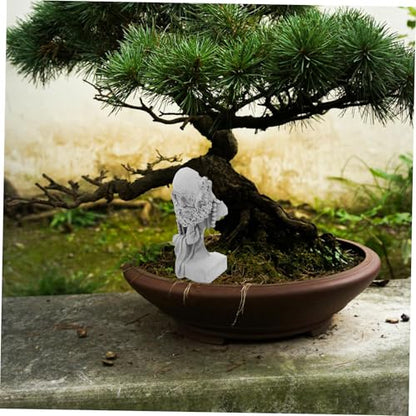 1pc Classic Garden Buddha Statue Zen Decor Meditation Sculpture Home Decor Ornaments