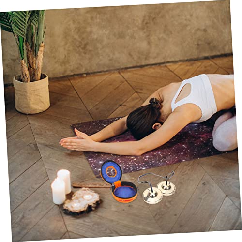 Tibetan Tingsha Cymbals Handcrafted Meditation Bell for Yoga and Mindfulness Compact Design for Easy Carrying Unique Long Ringing Tone for Meditation and Relaxation