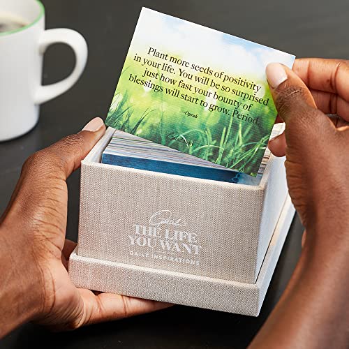 Oprah's The Life You Want™ Daily Inspiration Cards!