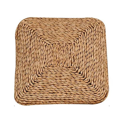 Meditation Cushion Straw zabuton zazen futon zabuton summer use 50 * 1.5cm (Color 02 30 * 6cm)