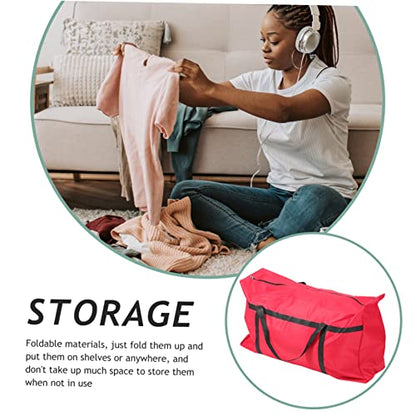 Oxford Cloth Large-capacity Clothes Storage Bag Bag Zippers