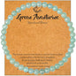 MAIBAOTA Healing Crystal Bracelet for Women Men, 8/4 mm Natural Stone Beaded Bracelets, Jewelry Birthday Gifts, Round Gemstones Stretch Bracelets - color: Green-Aventurine, size: 4 mm