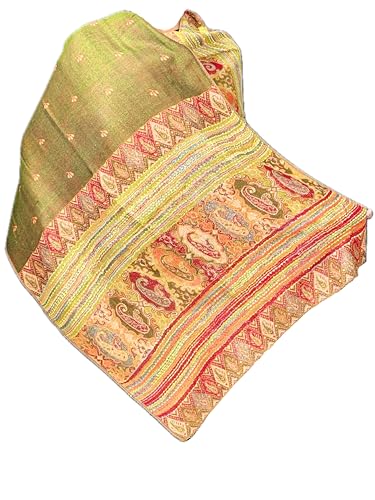 Wool Prayer Shawl Large Reversible Pashmina Silk Scarf 2025 nyc Travel Blanket Scarf Winter Wraps for Elegant LUXURY Meditation Extra Soft Boho Extra big unisex Warm Autumn PREMIUM QUALITY wrap 5661