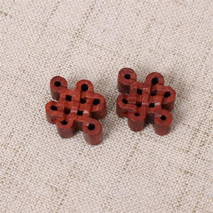 Antique Knot Wooden Statue Accents Zen Meditation Wood Sculpture Decor for Living Room Spa Or Yoga Studio Centerpiece Books Living Room Bedroom Ornament