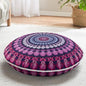 Codi 32 Inch Round Floor Pillow, Large Meditation Pouf Cushion , Memory Foam Stuffer Circle Throw Pillows - (Purple Orchid, 1 Count (Pack of 1))