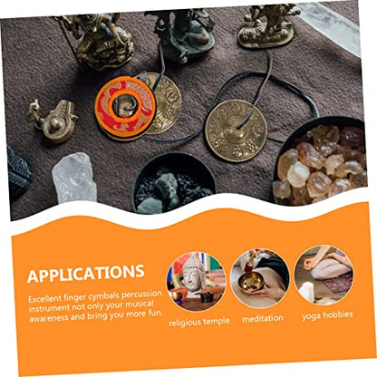 Unique Long Ringing Tone Handbell Meditation and Mindfulness Tool Buddhist Practice Religious Cymbal Bell
