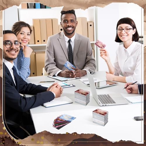 Yeaqee 240 Pcs Employee Appreciation Kudos Cards Funny Blank Back Motivational Card Encouragement Thank You Note Recognition Card for Teacher College Affirmation Gift(Scenery) - style: Scenery