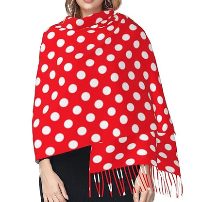 Supdreamc Cashmere Feel Scarf Soft Women Warm Cozy Scarves Multiple Colors - color: Picture (197)