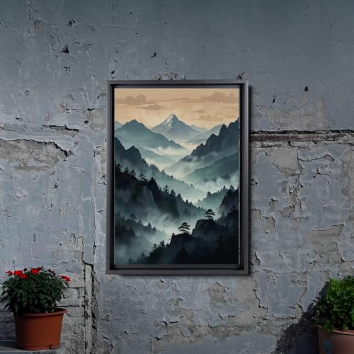 Japanese Wall Art, Minimalist Wall Art, Neutral Abstract Art, Modern Minimalist, Zen Wall Art, Zen Printed Wall Art, Japanese Art Print, Canvas, Wall