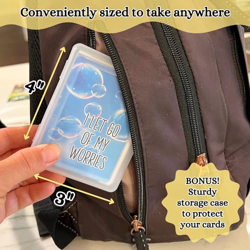 Mindfulness, Meditation and Affirmations Activity Cards for Kids and Teens - in 5 Minutes or Less Daily - Loved by Teachers, Therapists and Parents as a Teaching Tool