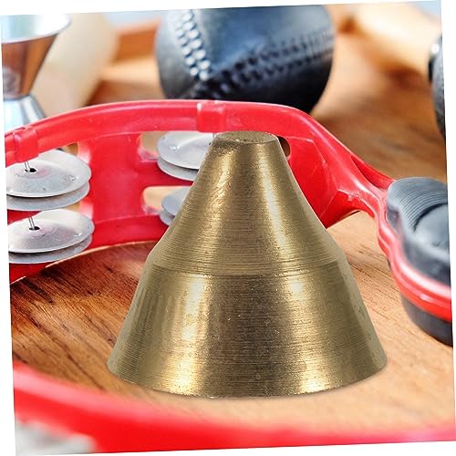 Hemobllo 10pcs Vintage Copper Rhythm Hand Bell Percussion Instrument for Meditation Ethnic Style Tingsha Bell and Versatile Musical Tool for Music Enthusiasts