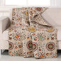 Greenland Home Andorra 100% Cotton Quilted Throw Blanket