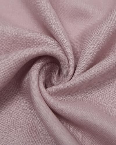 KVSS Women's Fine Knit Shawl, 55% Cashmere 45% Mulberry Silk, X Gauge 120/2NM Yarn Lightweight Spring Summer Wrap Scarf - color: Rosebud