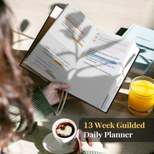 5 MINUTES A DAY Self-Care Journal, Wellness & Daily Reflection Notebook – Mental Health & Anxiety Guided Journal for Men – Self Care Planner, ADHD Planner with Mood Tracker – A5 Size (Black) - color: Black