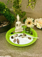 Zen Garden Tranquillity Buddha Set Feng Shui Buddhism House Decoration Ornament A